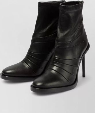 Ann Demeulemeester lamb leather ankle boots