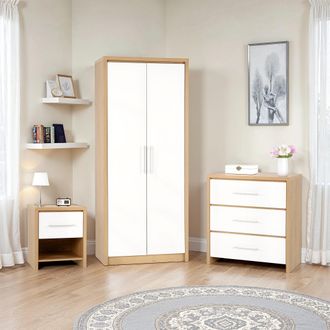Seconique Seville Bedroom Set in White