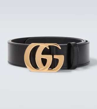Gucci Cintur&oacute;n Cut GG Marmont de piel