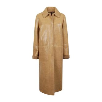 Fendi Coat - female - Fendi - Faux Fur & Shearling Jackets - Beige - XS - Jackets