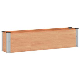 vidaXL Arriate Elevado Marr&oacute;n 150 X 30 X 36 Cm Vidaxl