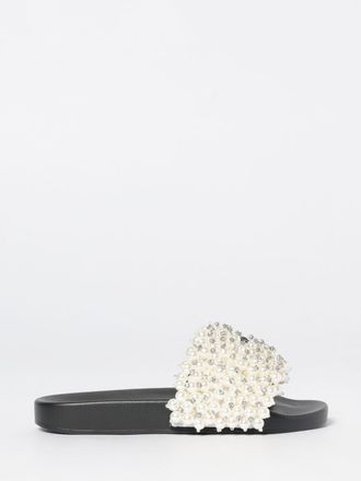 Kurt Geiger Sliders Meena Eagle Kurt Geiger London in gomma con perle sintetiche e strass