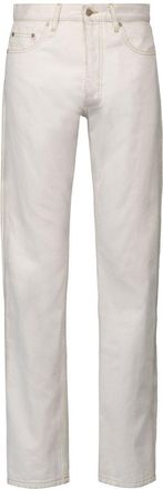 Maison Margiela Selvedge straight-leg jeans - men - Cotton - 30 - Neutrals