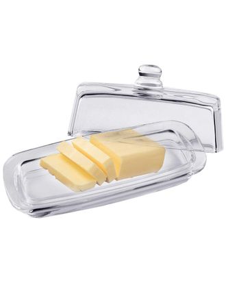 Alice Pazkus Classic Glass Butter Dish