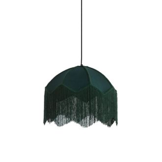 Light & Living L&aacute;mpara Colgante - Malacia - Verde - Rafia - Light&living