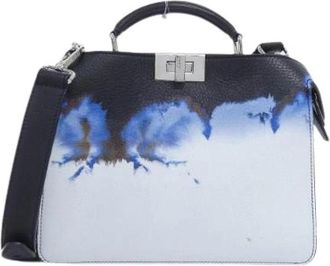 Fendi Pre-owned Peekaboo I See You Small Calf Handbag - Dames - Vintage Handtas - Veelkleurig - ONE Size - Leer - Vintage