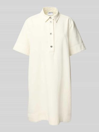 Jake*s Casual Minikleid mit 1/2-Arm in Offwhite, Gr&ouml;&szlig;e 36