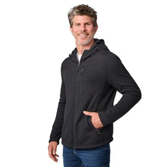 Free Country Mens Cable Fleece Brisk Jacket