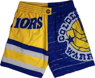 Mitchell & Ness x NBA Jumbotron 3.0 Shorts Golden State Warriors PSHR4984-GSWYYPPPMTWH