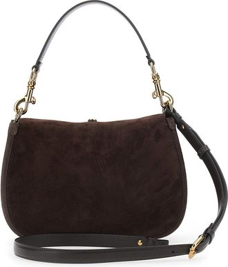Etro Womens Shoulder Bag Pony Medium Brown Leather Calf