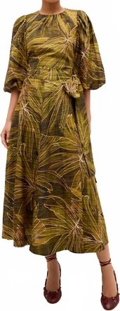 Marie Oliver Harly Crewneck Top In Canopy