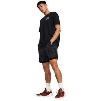 Under Armour Heren Relaxed Fit T-shirt (Zwart)