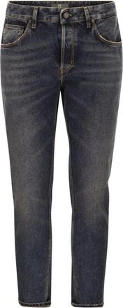 Pantaloni Torino Reggae Jeans - Heren - Slim Fit Jeans - Blauw - W37 - Katoen - Jeans