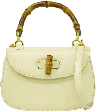 Gucci Pre-owned Handbags, female, Beige, Size: ONE SIZE Pre-owned Handbag