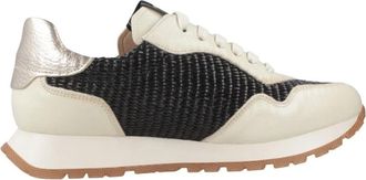 Hispanitas Schoenen, Dames, Veelkleurig, 37 EU, Leer, Moderne Chic Sneakers