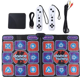 OEM Alfombrillas De Baile Electr&oacute;nicas, Plegables De Pvc, Flechas Luminosas, Cable Av Integrado, Juegos De M&uacute;sica Para Tv/pc