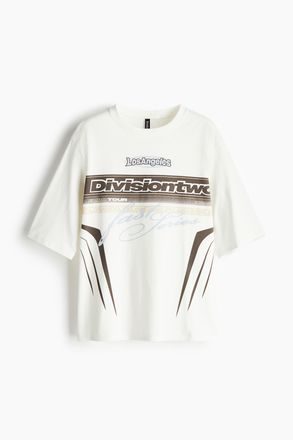 H&M Oversized T-Shirt - White