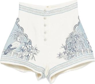 Alemais Villa Romantica Printed Shorts