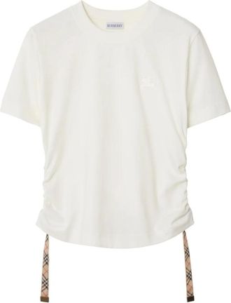 Burberry Festival Cotton T-shirt, Size Small