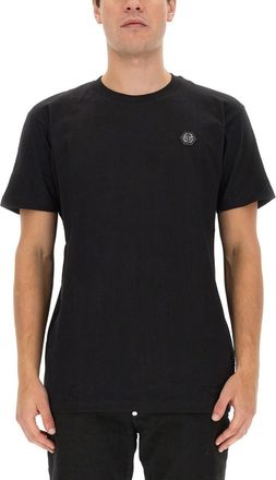 Philipp Plein Black Crew Neck T-Shirt