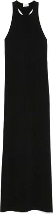 Saint Laurent Kleid maxi-jurk - Zwart