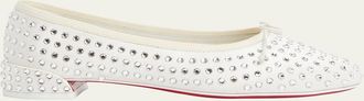 Christian Louboutin Sweetie Jane Strass Ballerina Pumps