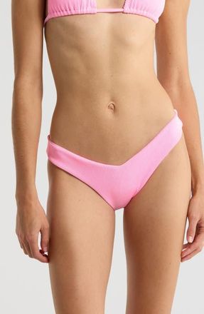 Kulani Kinis V-Cut Bikini Bottoms in Fairy Floss at Nordstrom, Size X-Small