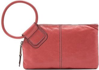 Hobo Sable Wristlet Womens Wallet Pink Mirage, Leather