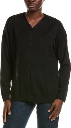 Eileen Fisher V-Neck Wool Cardigan