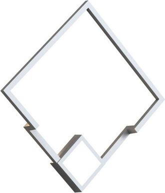 Mantra Inspired Mantra Boutique Aplique Cuadrado, LED 25W, 3000K, 1370lm, Blanco, Garantía 3 años