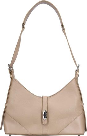Lancaster Beige - Dames - Schoudertassen - Beige - ONE Size - Leer - Tassen