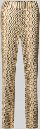 Cambio Cambio Hose in verk&uuml;rzter Passform Modell FAITH in Hellgelb, Gr&ouml;&szlig;e 32