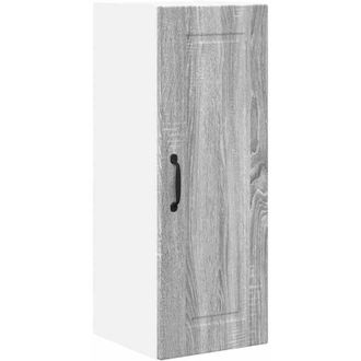 vidaXL Mueble De Cocina Con Estante Gris Sonoma 30 X 31 X 80 Cm Vidaxl