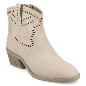 Journee Collection Women & apos;s Cheyenne Western Booties