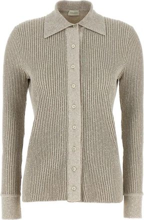 Magda Butrym 21 Cardigan - Dames - Vesten - Grijs - S - Polyester - Truien & Vesten