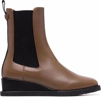 Ferragamo Ladies Brown Boots, US Size 9