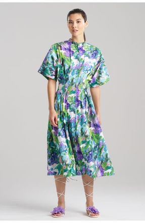 Natori AYAME Pleat Release Dress in Multi at Nordstrom, Size 10