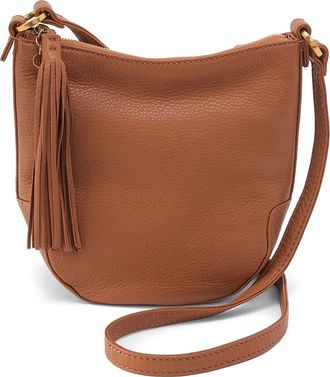 Hobo Lexi Leather Crossbody Bag in Warm Honey at Nordstrom