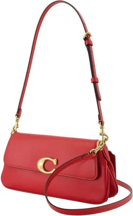 Coach Jet Refined Shoulder Bag - Red