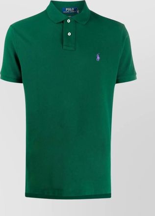 Ralph Lauren logo collar polo shirt in cotton
