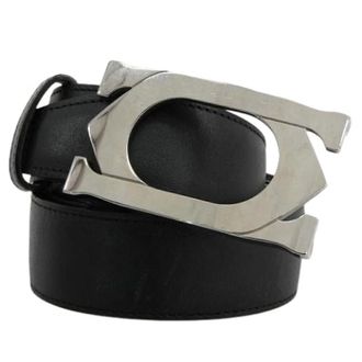 Cartier Pre-owned Belts, female, Black, Size: ONE SIZE Pre-owned Vintage Belt