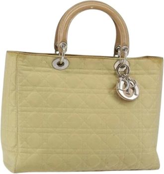 Dior Pre-owned Handbags, female, Beige, Size: ONE SIZE Pre-owned Vintage Hand Bag