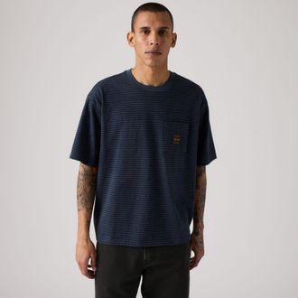 Levi's Workwear Pocket Tee - Mens - 2XS - Blue