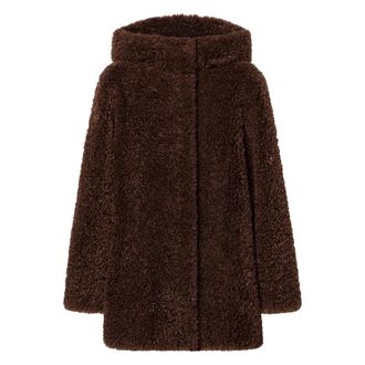 Roberto Ricci Design Giacca con Cappuccio in Agnello - - Jackets - Donna - Marrone - M