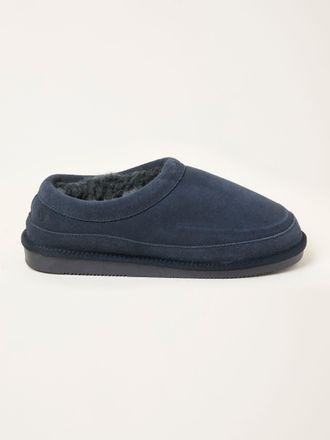 Fat Face FatFace Lewis Navy Suede Mule
