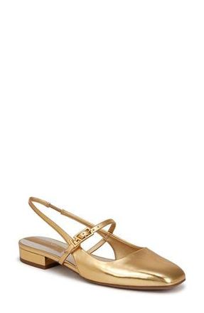 Franco Sarto Destin Slingback Flat in Gold at Nordstrom Rack, Size 9.5