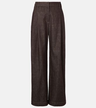 Brunello Cucinelli straight-leg trousers - women - Cotton