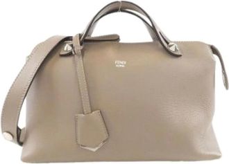 Fendi Pre-owned Handbags, female, Beige, Size: ONE SIZE Pre-owned Vintage Handbag
