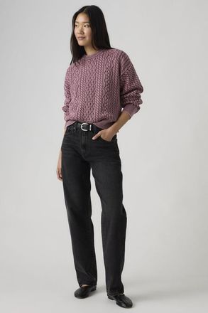 Levi's Dad Vaqueros Easy - Mujer - 24X30 - Negro / Rebel Edge