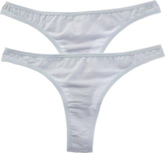 Bambooa Bamboo Set Of 2 Seamless Cheeky Thong